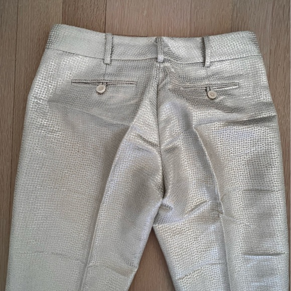 Club Monaco Women’s Metallic Pants - Picture 2 of 4